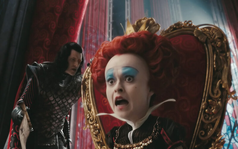 Queen of Hearts in shock