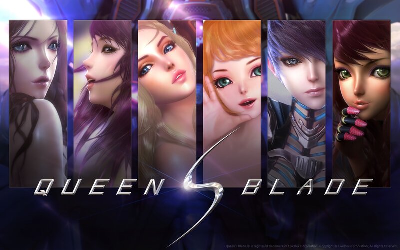 Queen's Blade character lineup