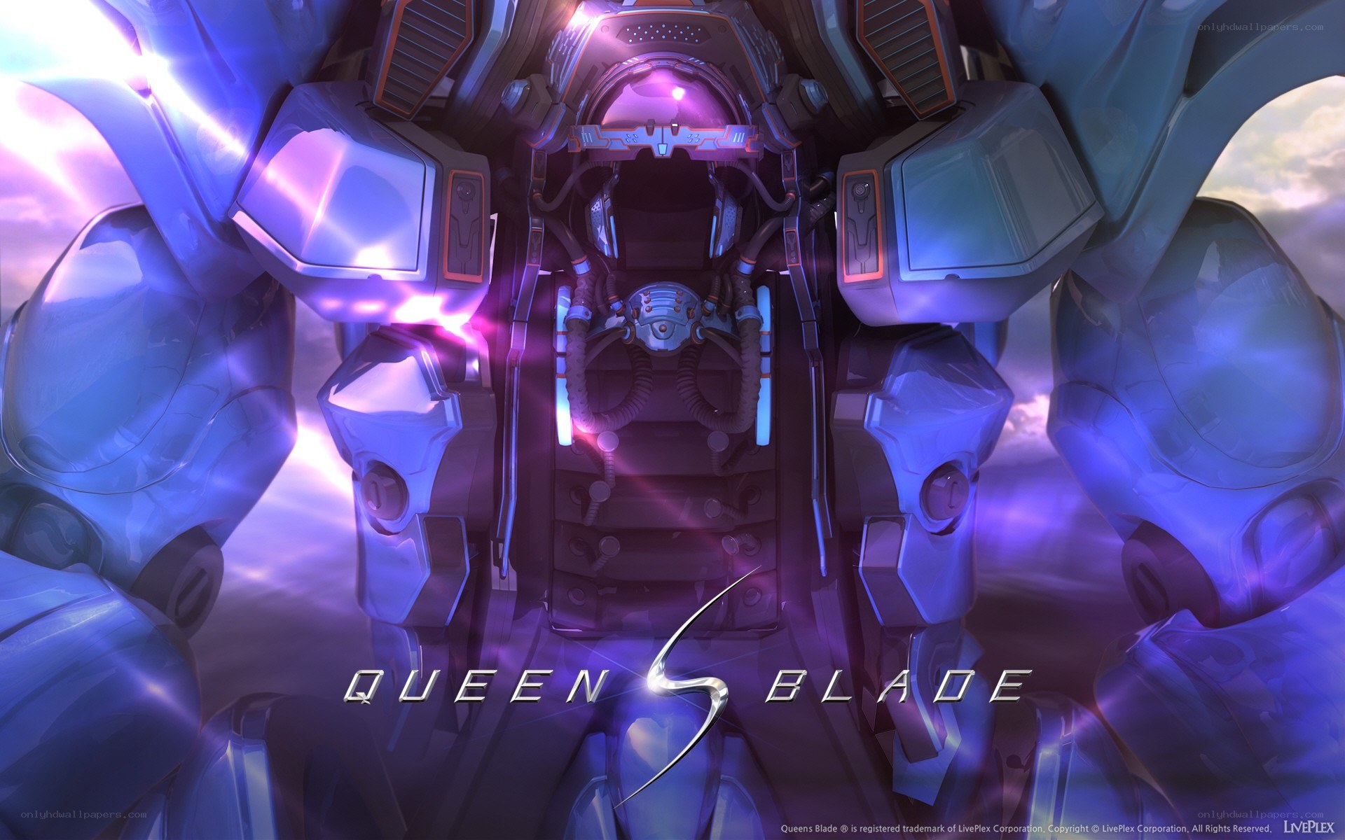 Queen's Blade mecha cockpit