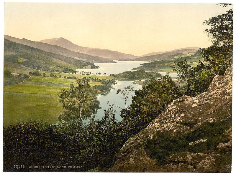 Queen's View at Loch Tummel