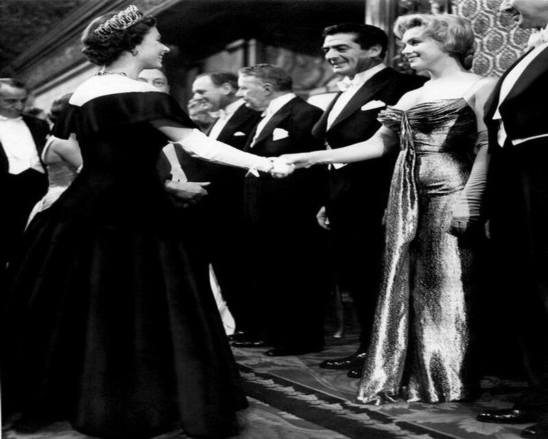 Queen Shaking Hands
