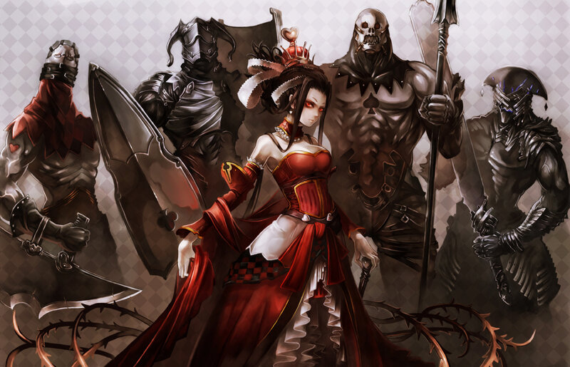 Queen with Armored Guards