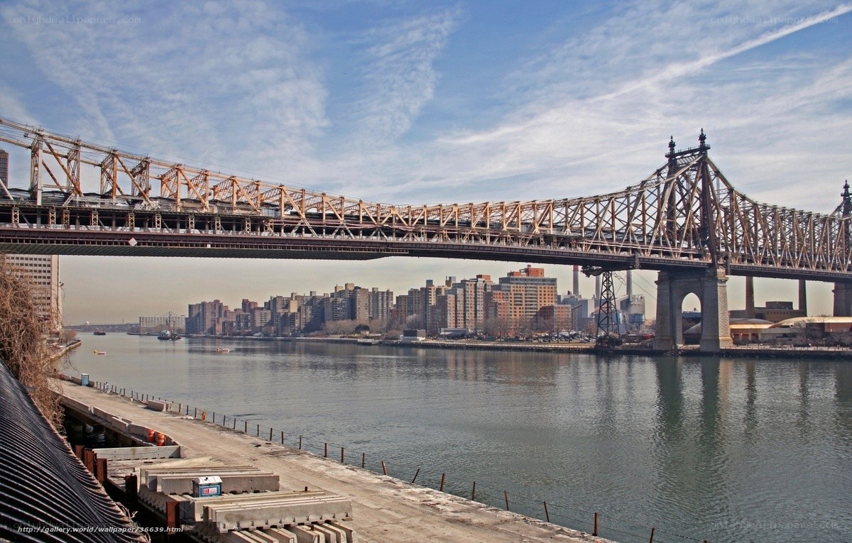Queensboro Bridge and East River