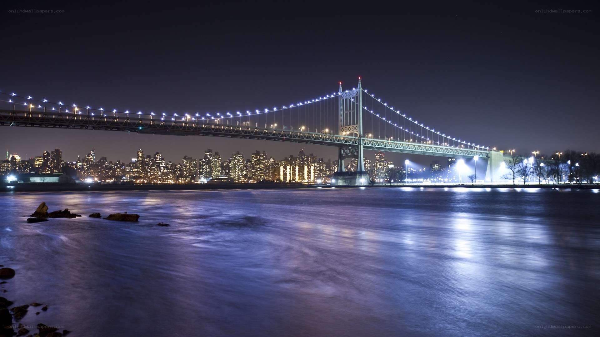 Queensboro Bridge at night