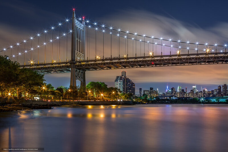 Queensboro Bridge at night