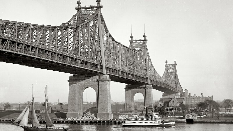 Queensboro Bridge — Black, Historical