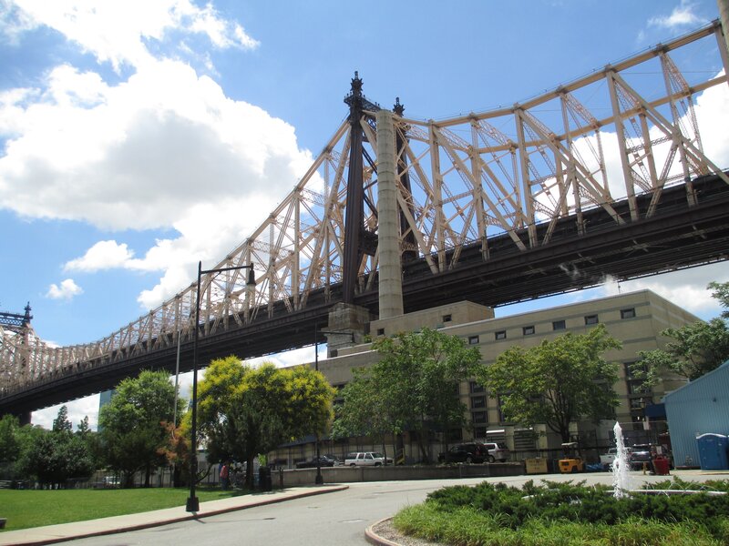 Queensboro Bridge — Blue, Outdoor