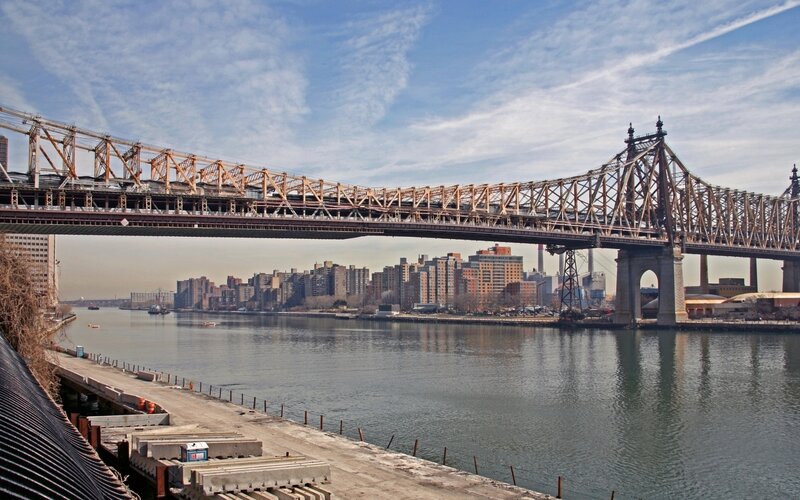 Queensboro Bridge — Blue