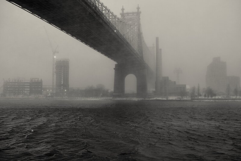 Queensboro Bridge in Fog