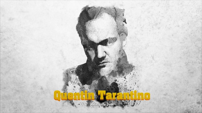 Quentin Tarantino portrait