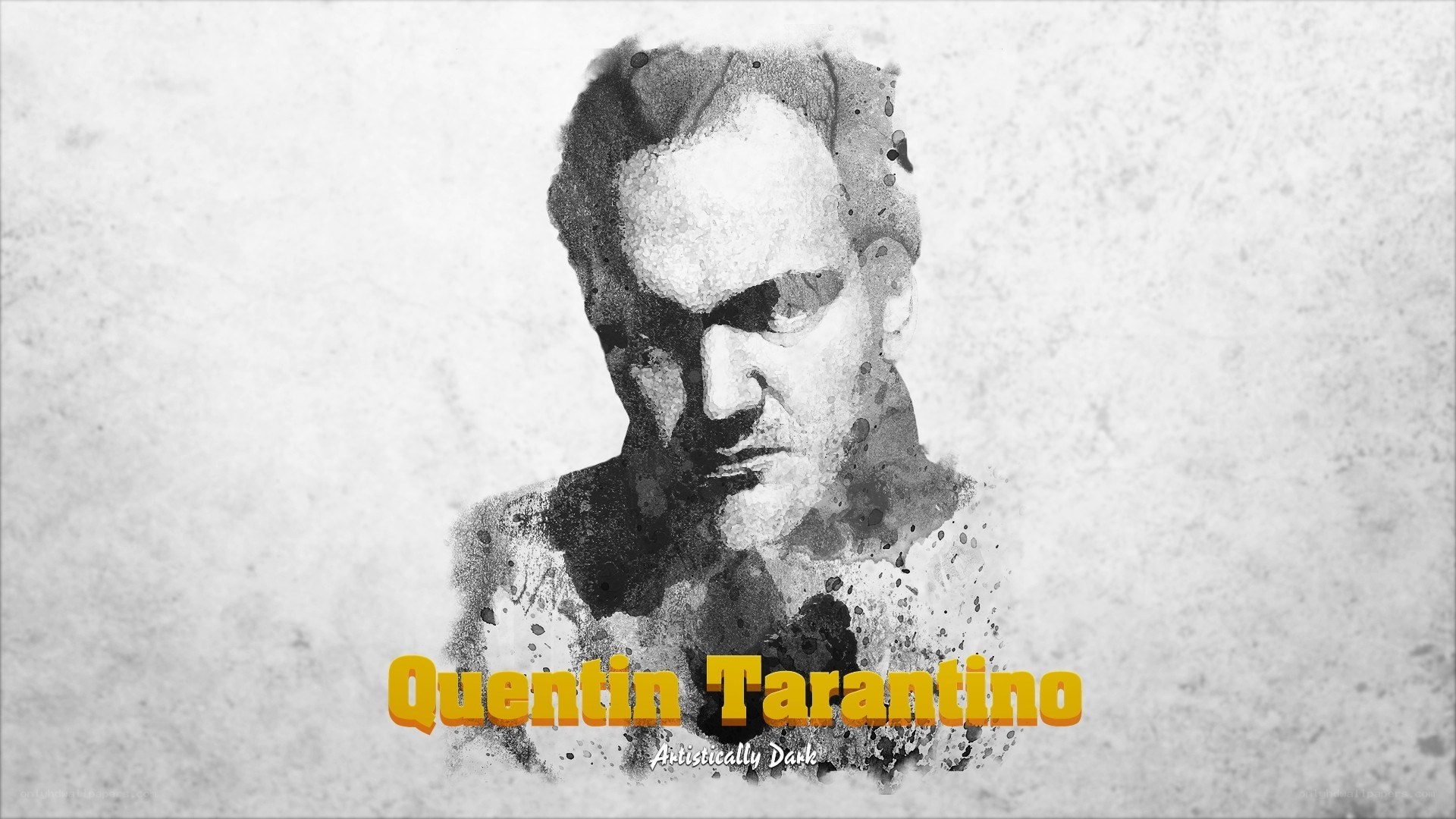 Quentin Tarantino portrait
