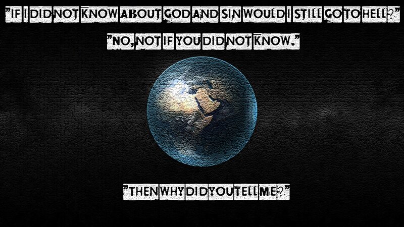 question about god and sin