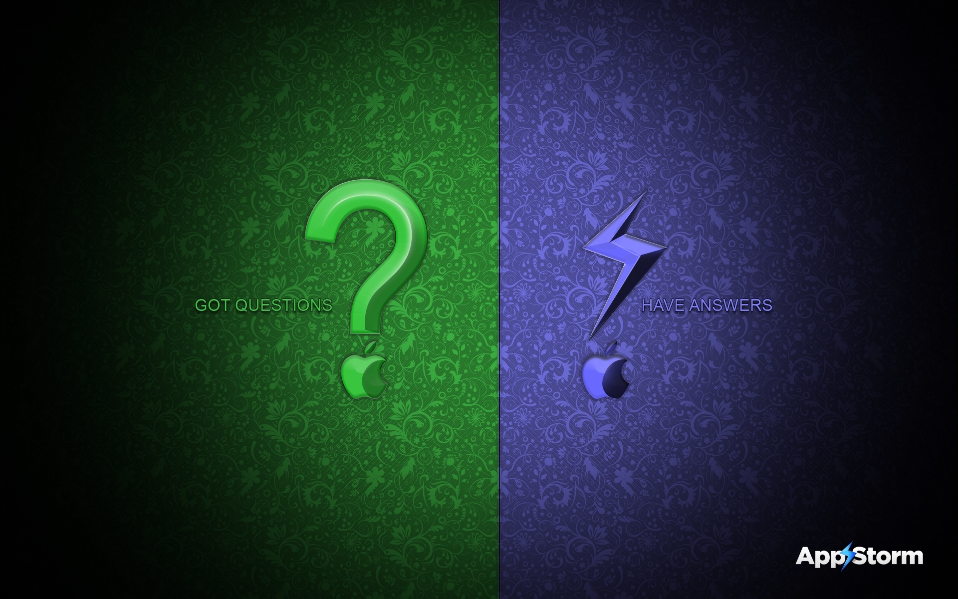 Question and answer graphic