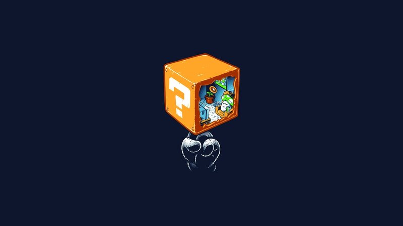 Question Block with Character