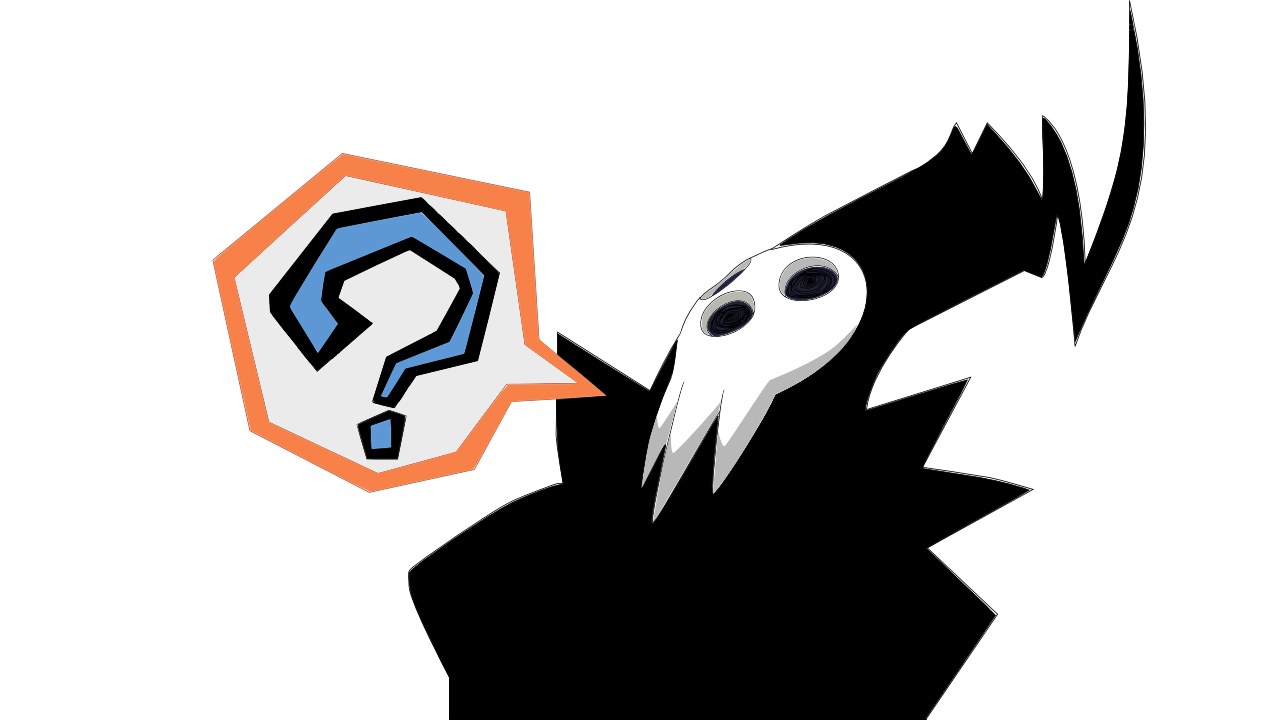 question mark ghost