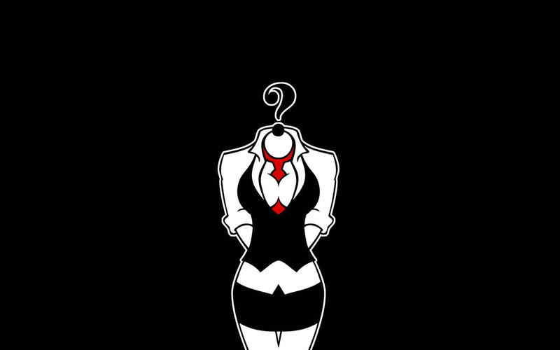 question mark head figure