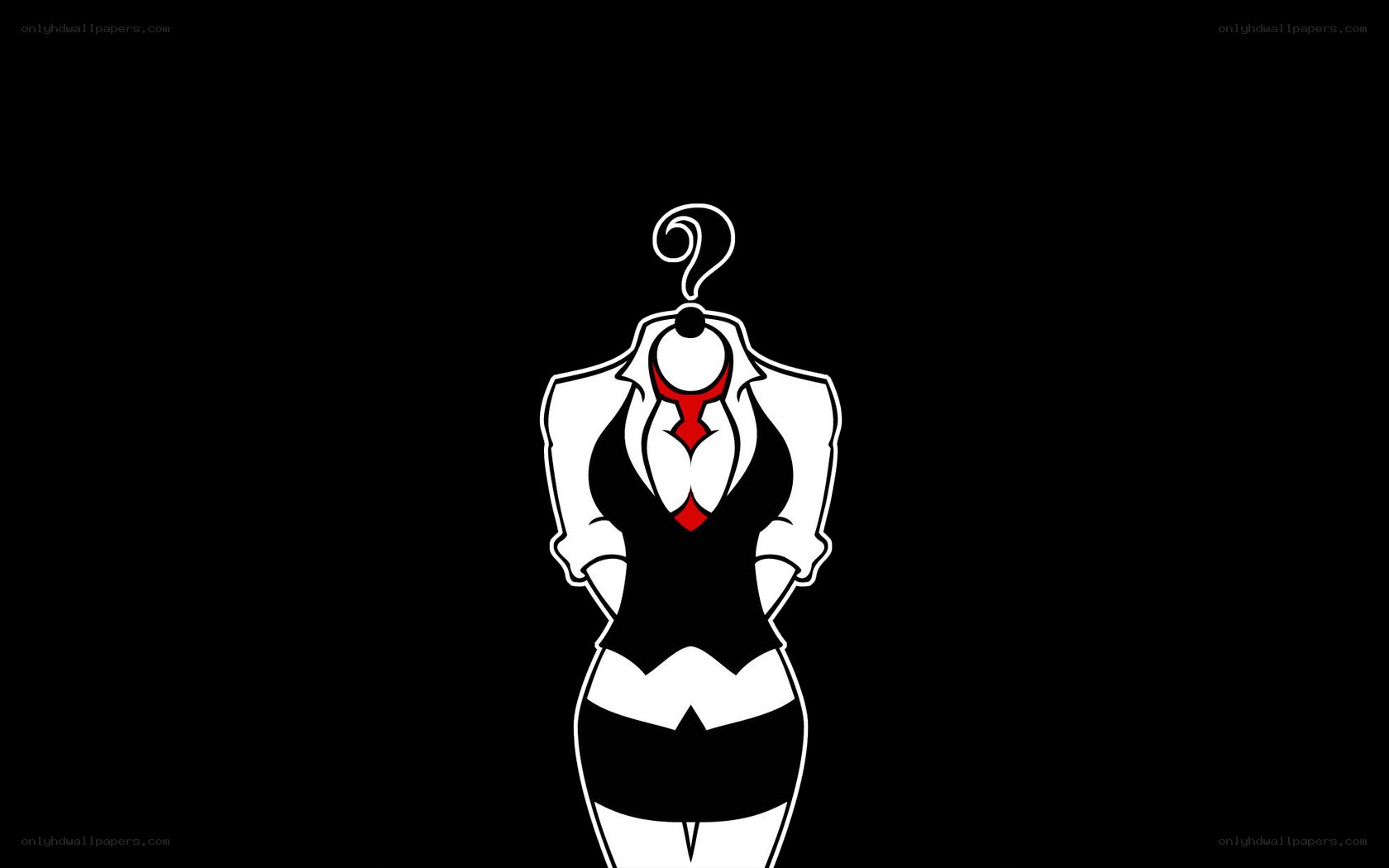 question mark head figure