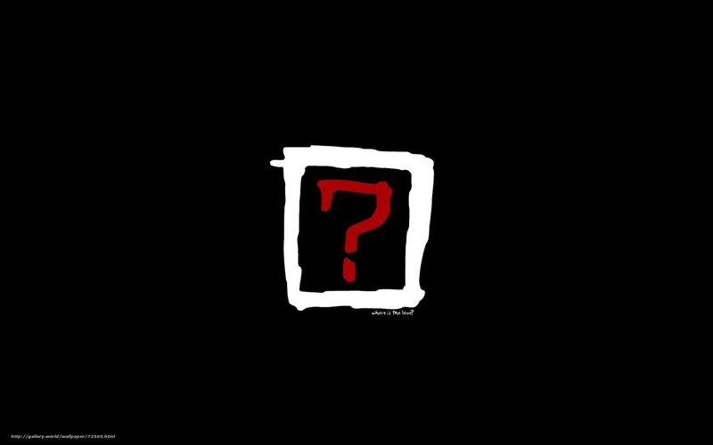 question mark in a frame