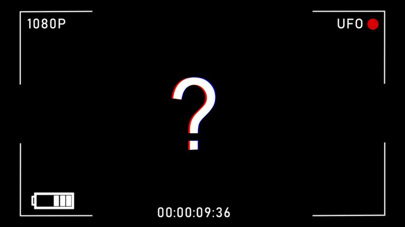 Question Mark Symbol — Black