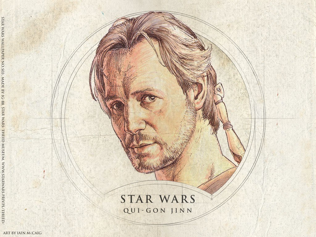 Qui-Gon Jinn portrait