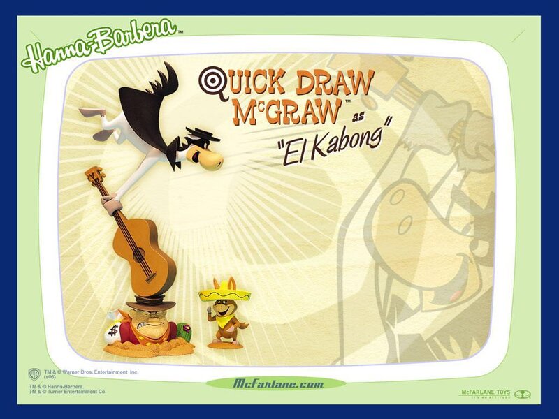 Quick Draw McGraw as El Kabong