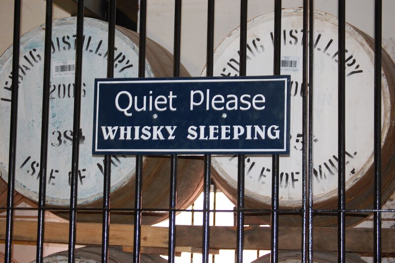 Quiet Please Whisky Sleeping