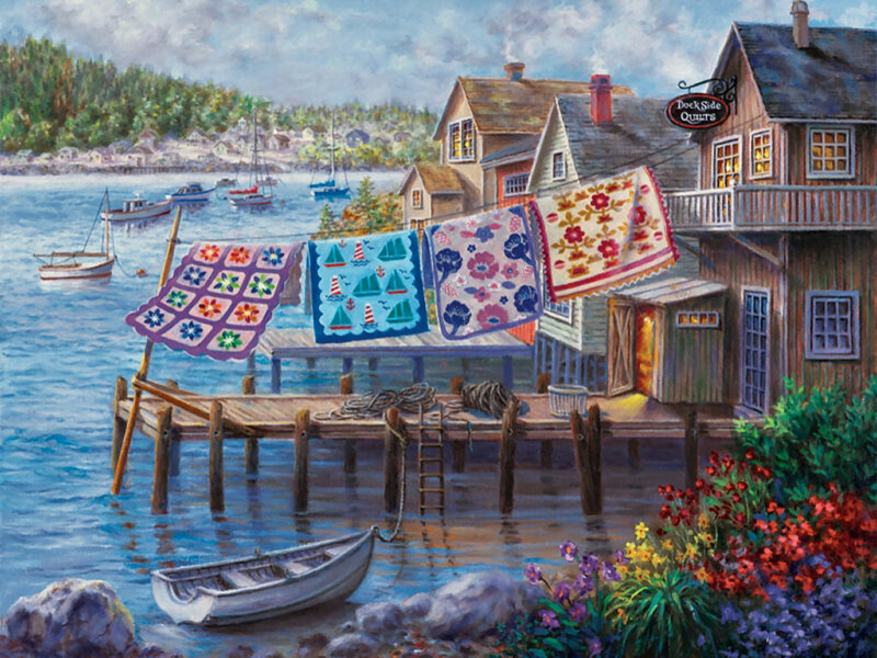 Quilt Shop on Dock