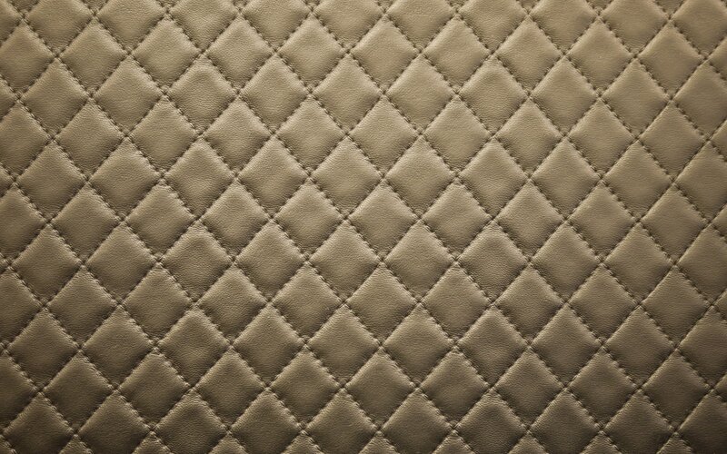 Quilted Leather Texture — Brown