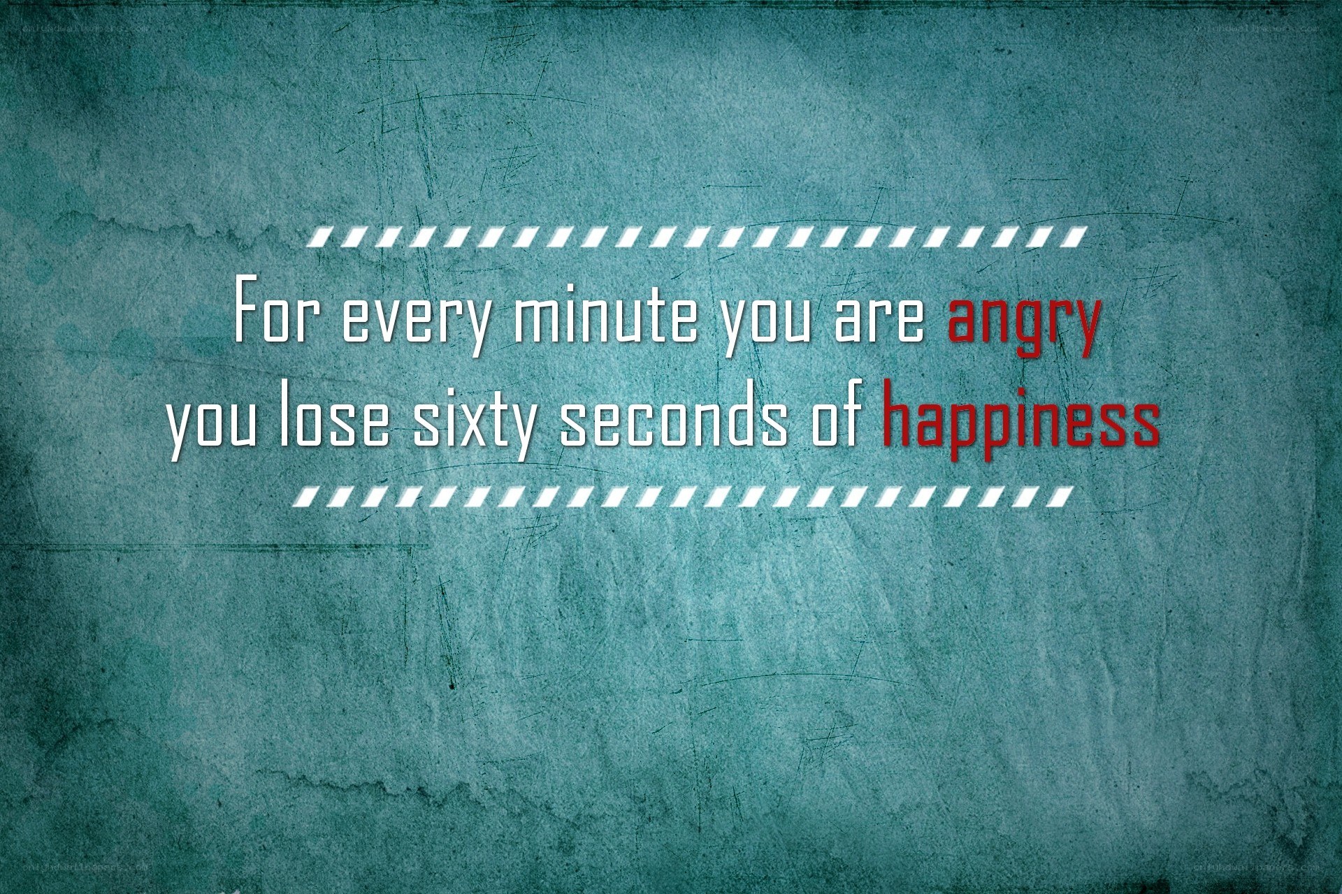 quote about anger and happiness
