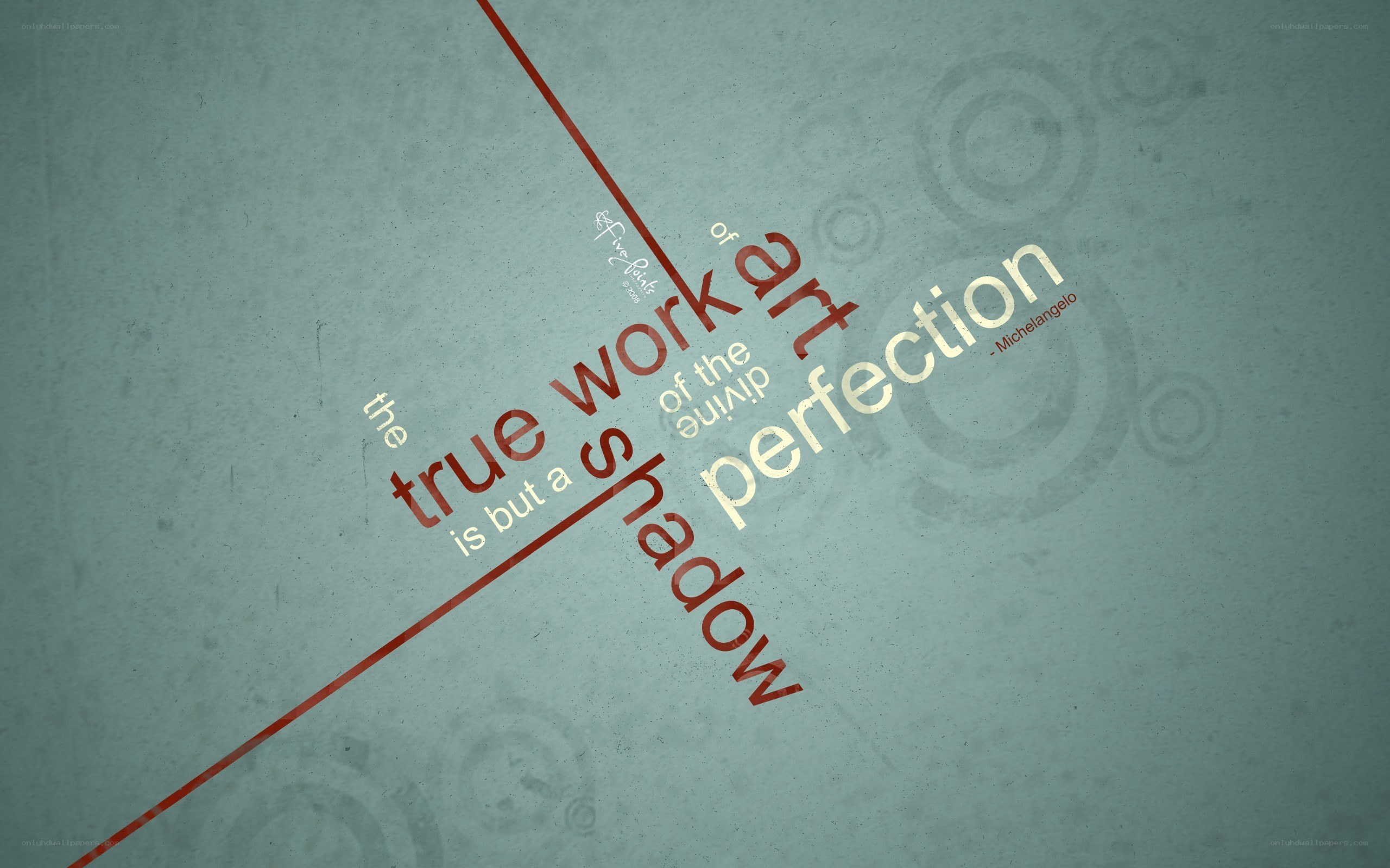 quote about art and perfection