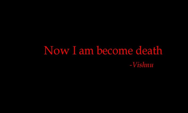 quote about becoming death