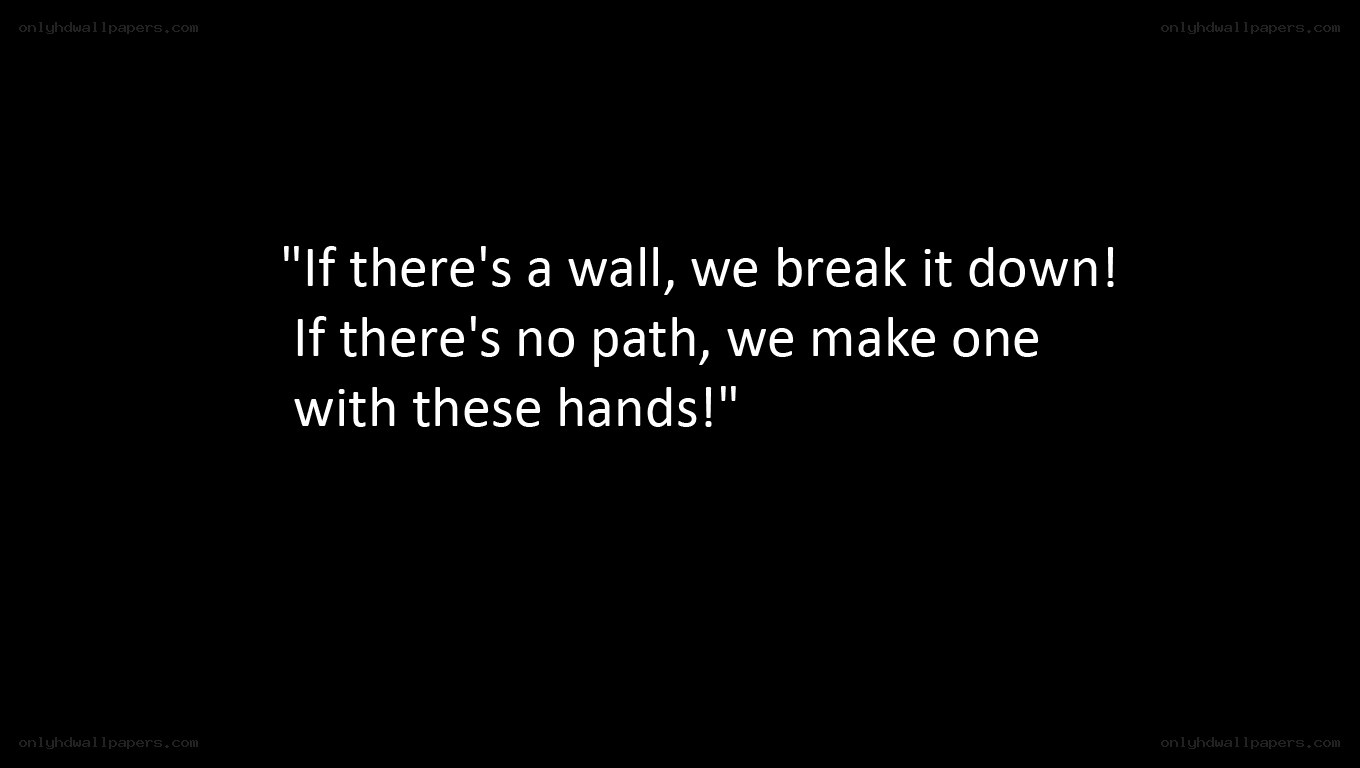 quote about breaking barriers