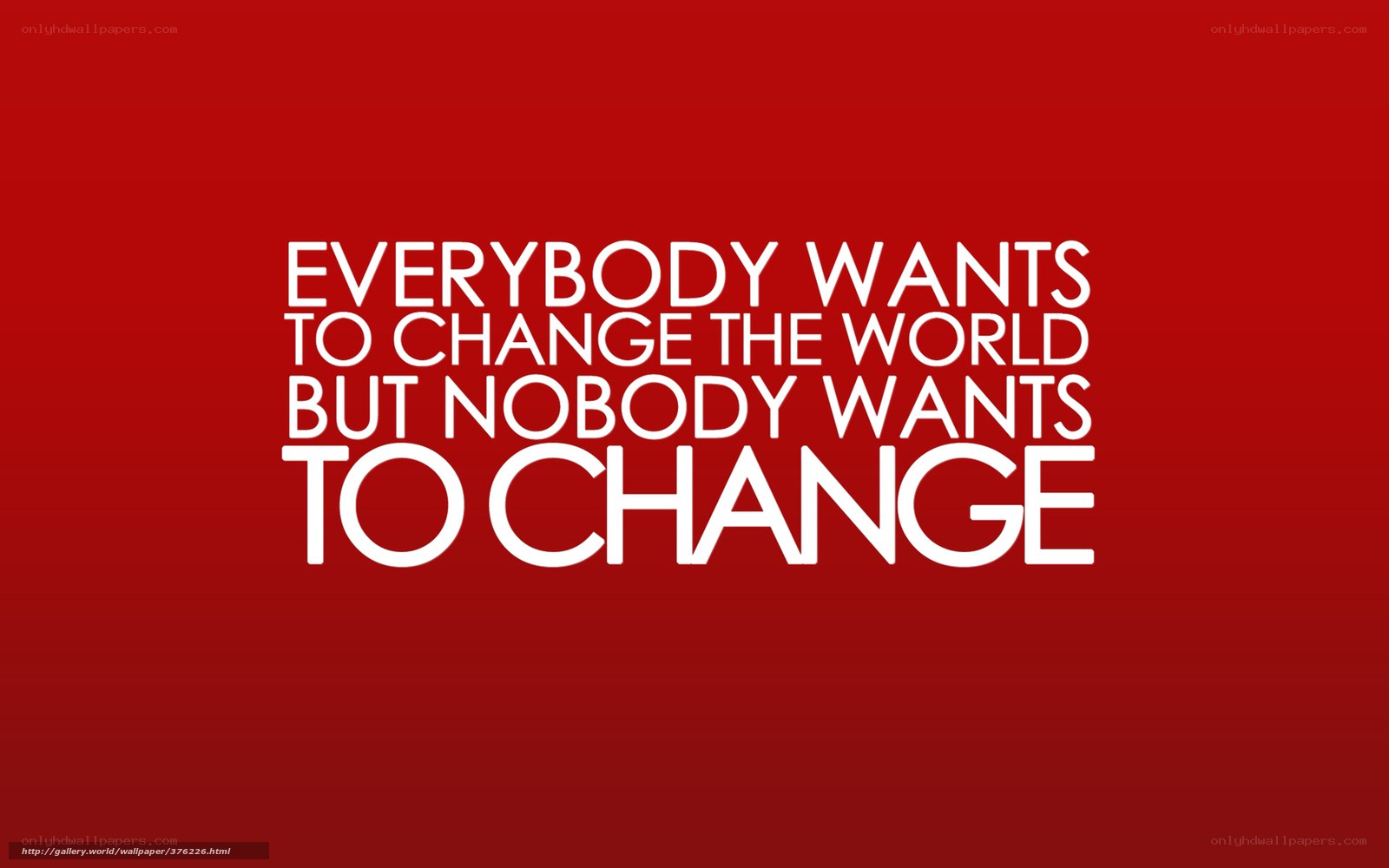 quote about changing the world