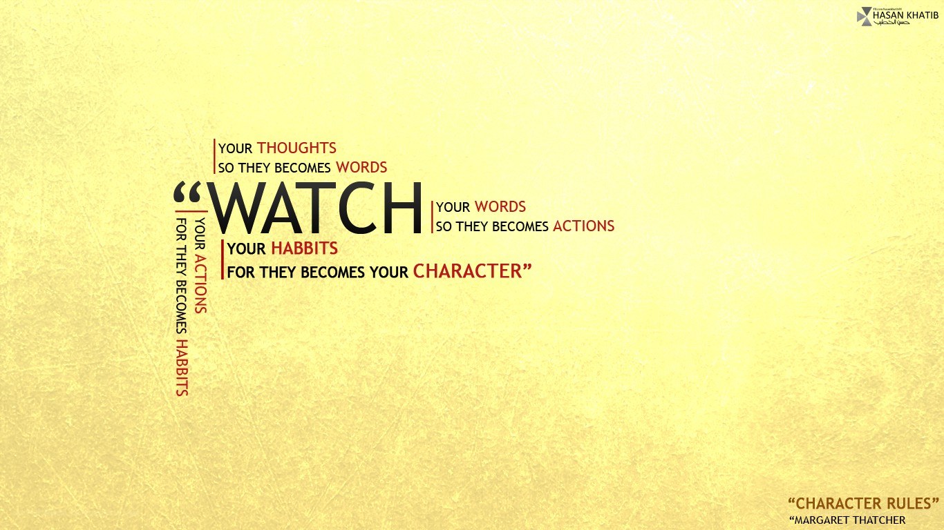 Quote about character development