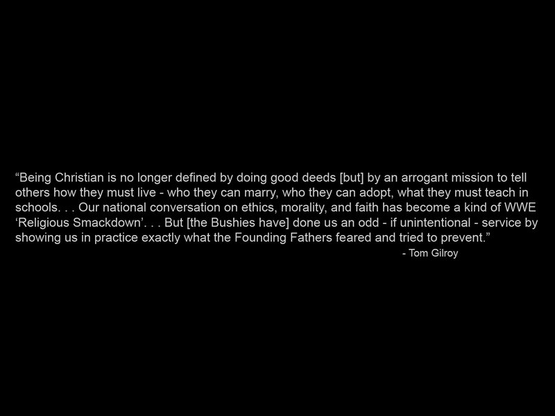 quote about christianity and ethics