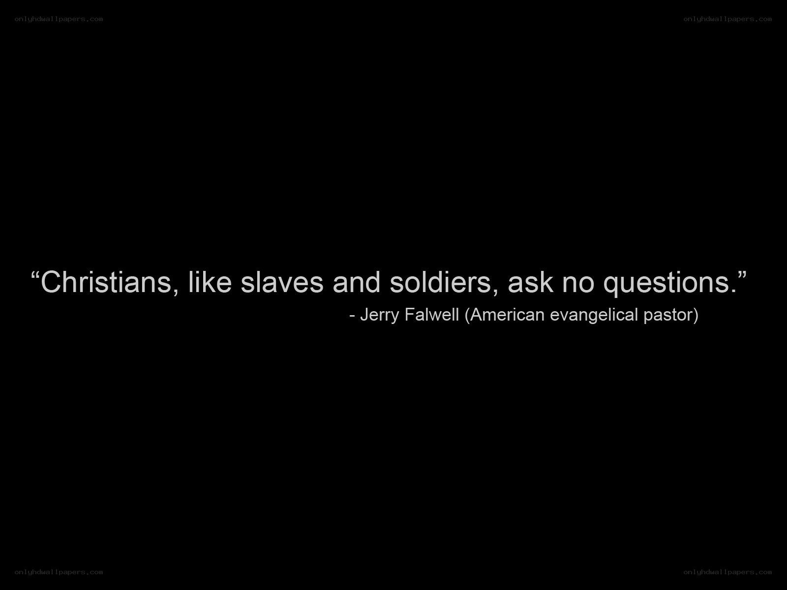 quote about christians