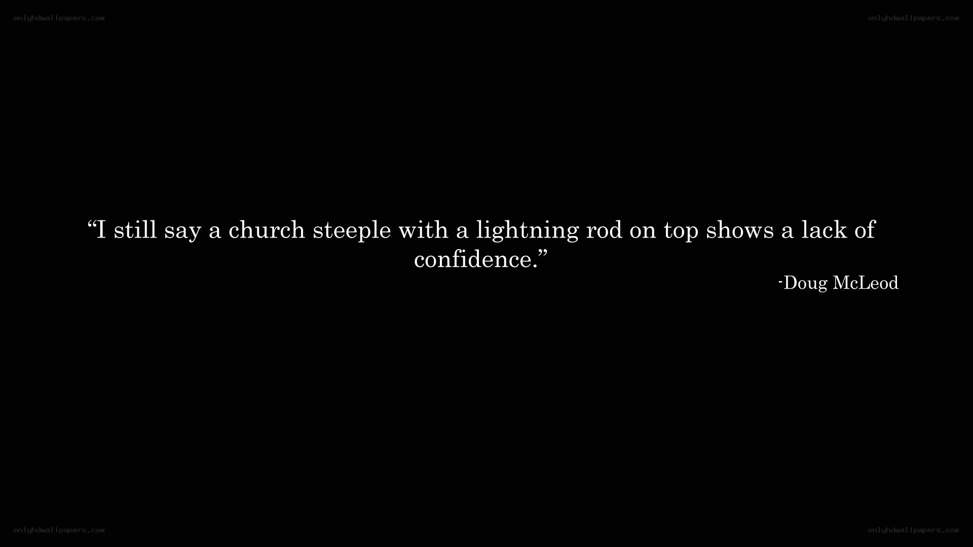 quote about church steeple