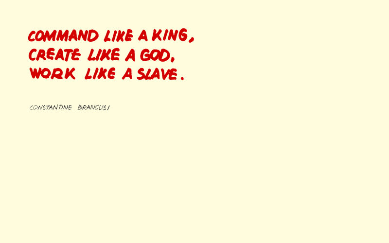quote about command and work
