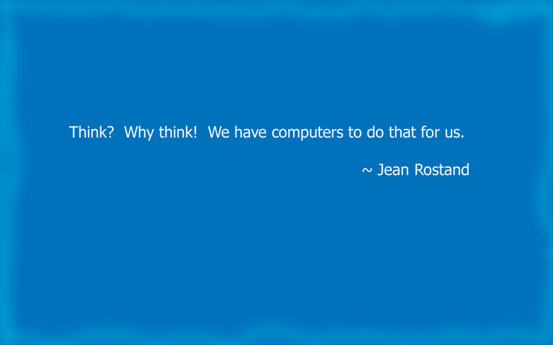 quote about computers