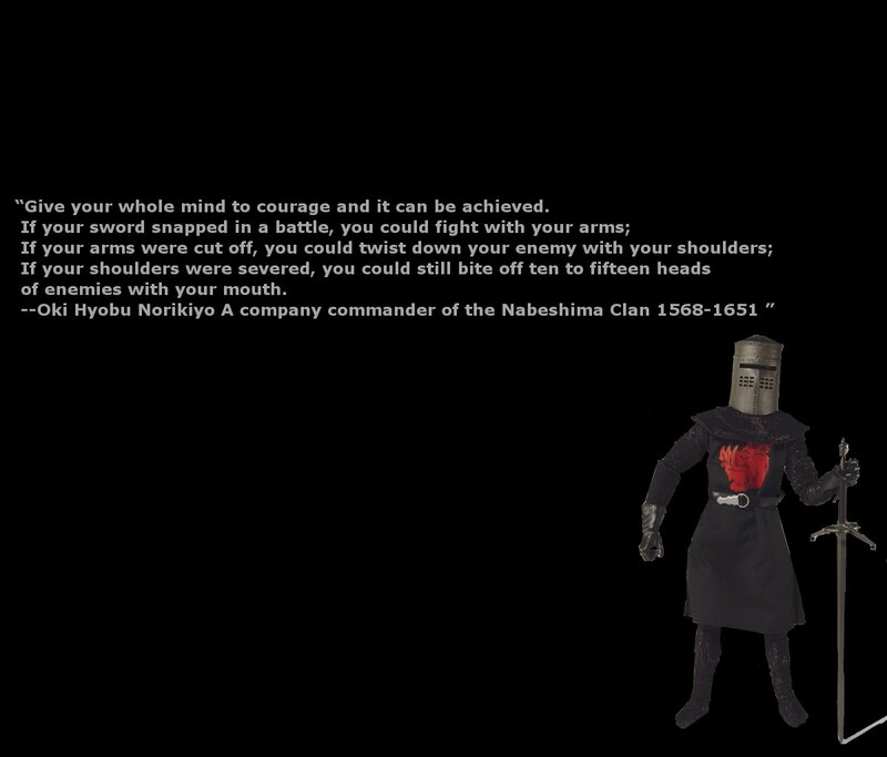 quote about courage and battle