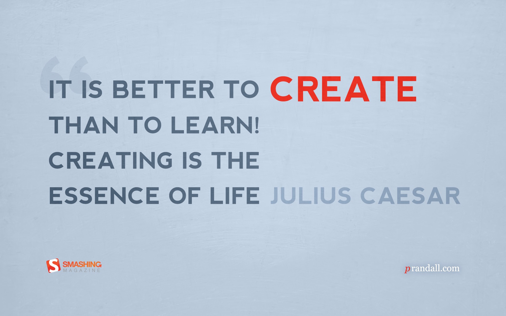 quote about creation