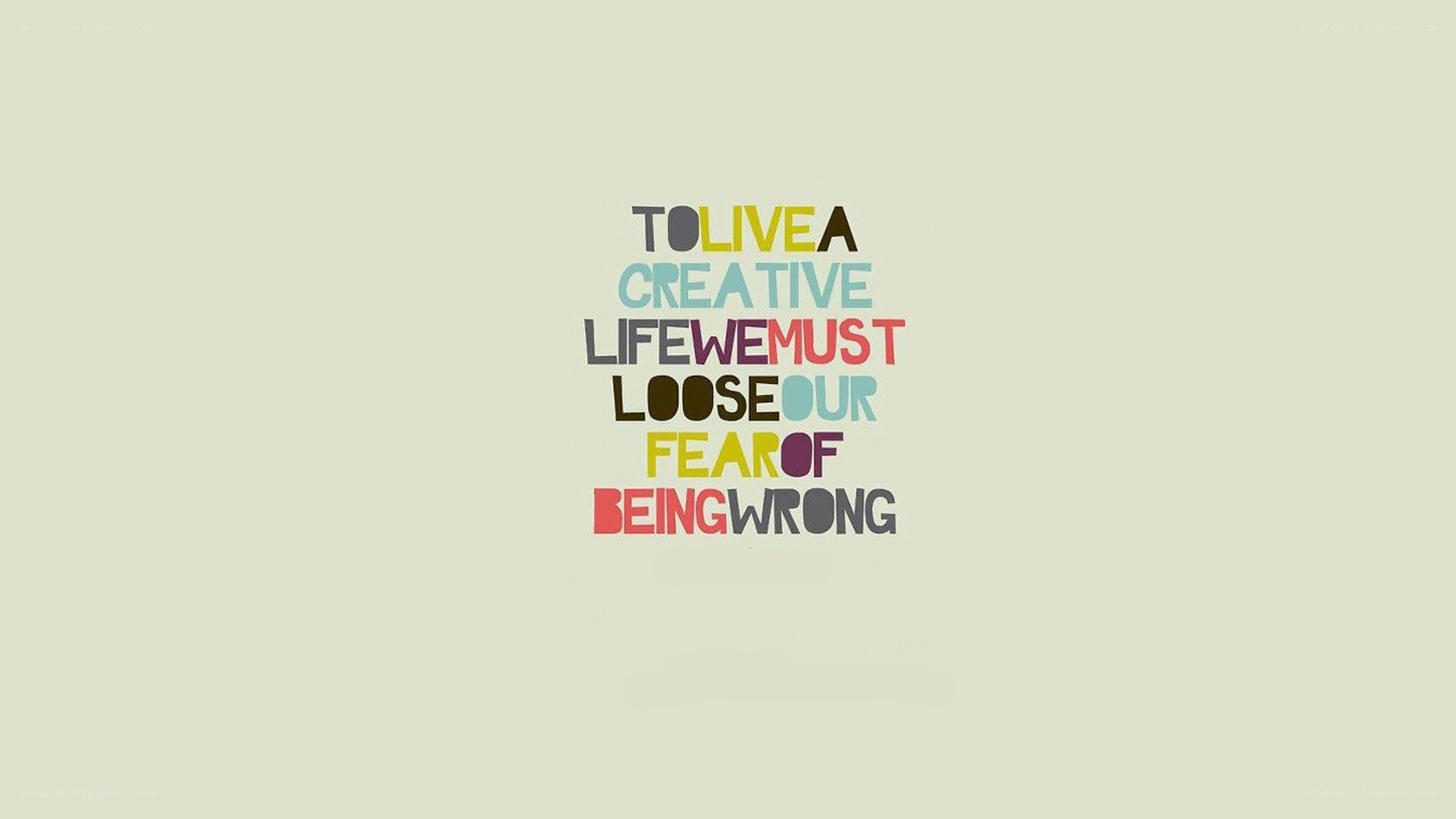 quote about creative life