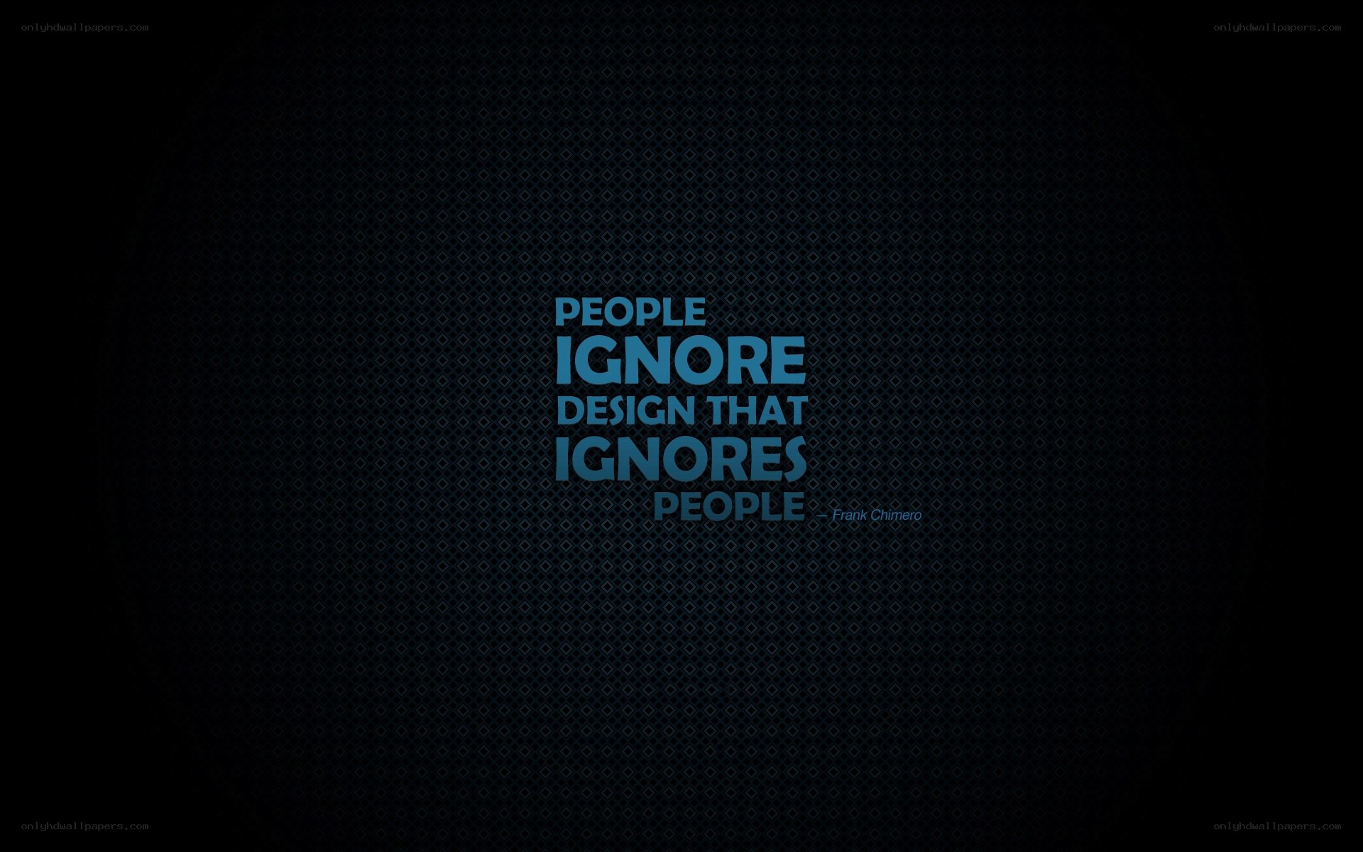 quote about design and people
