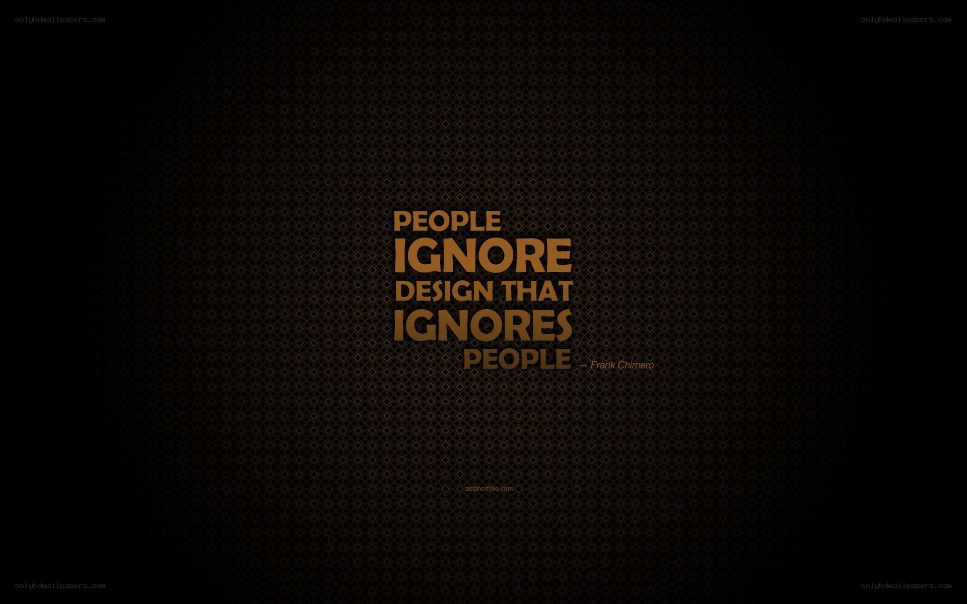 quote about design and people