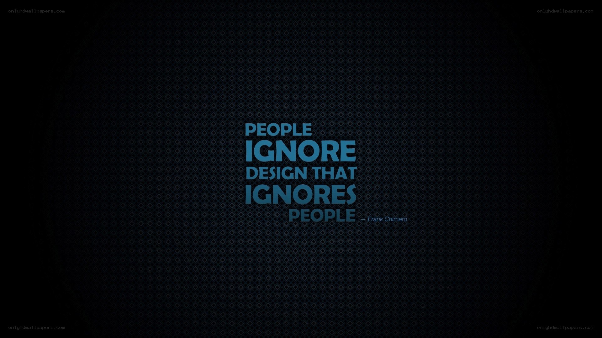 quote about design and people