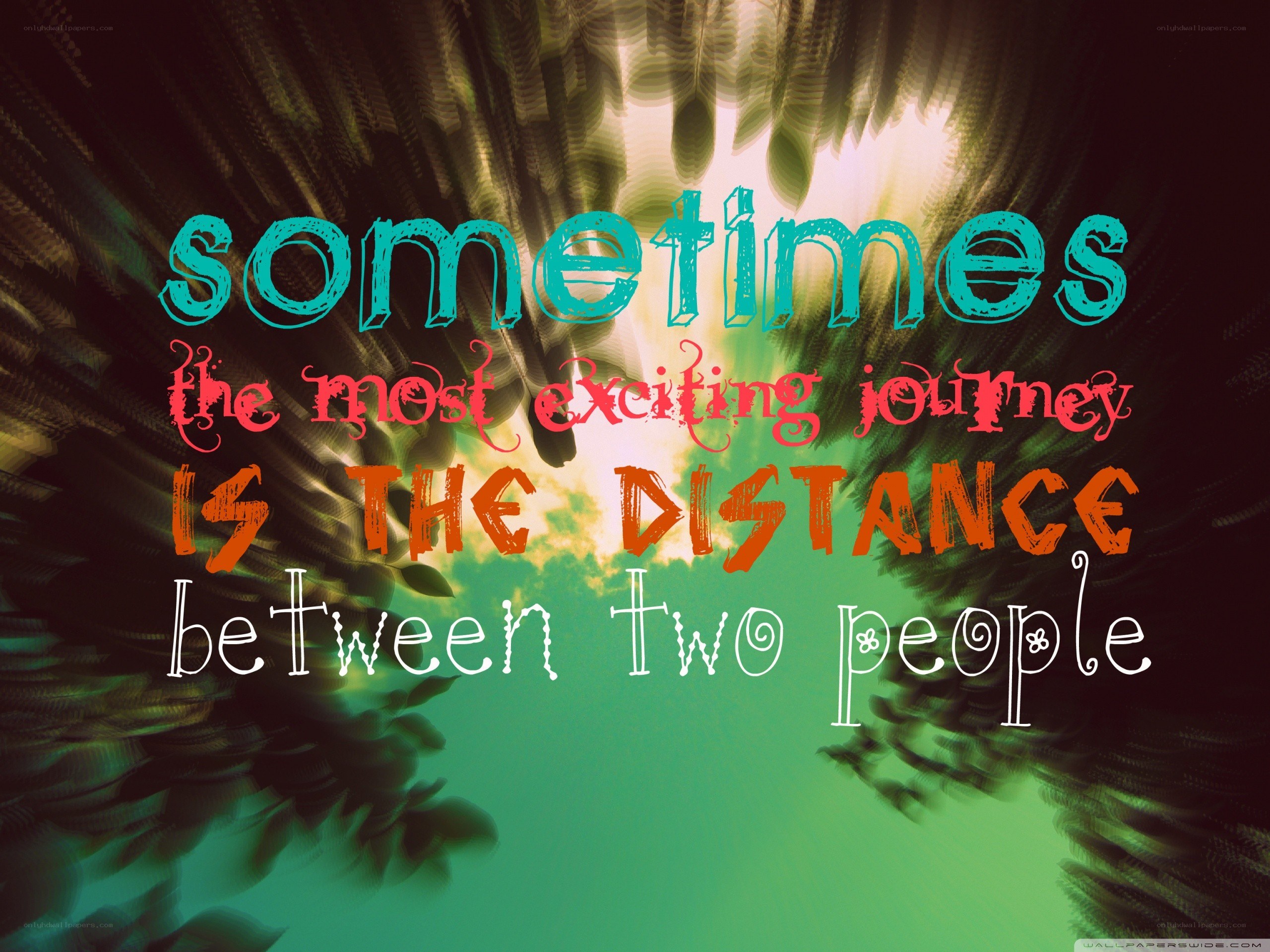 quote about distance