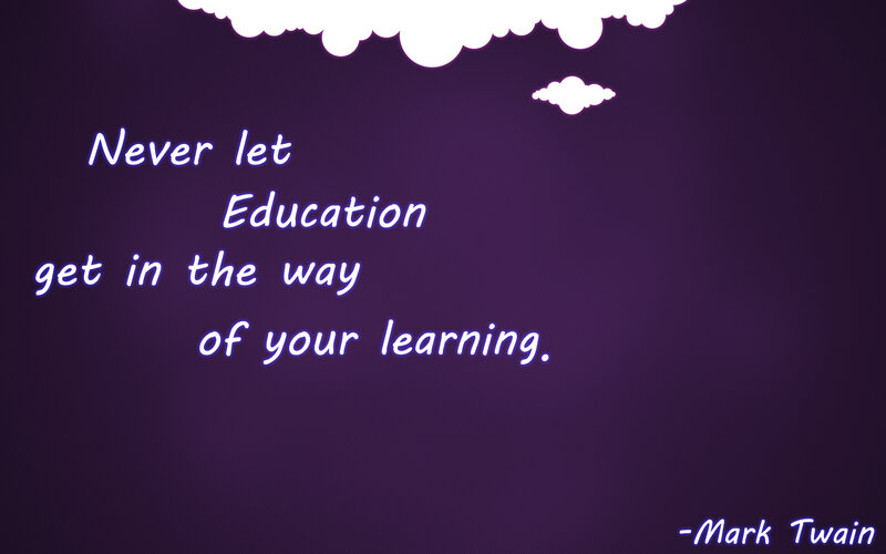 Quote about education and learning