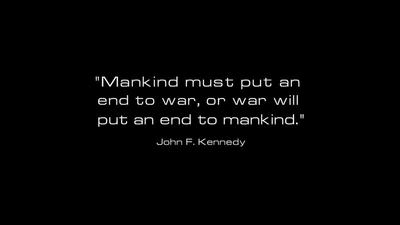 quote about ending war