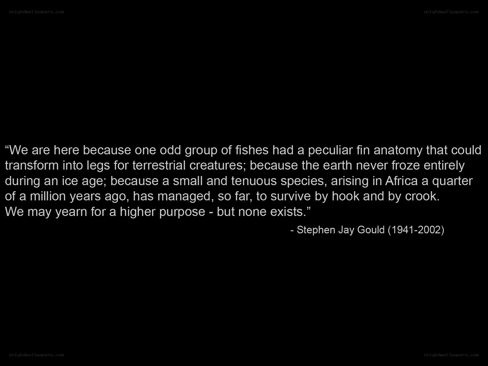 quote about evolution