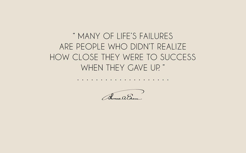 quote about failure and success